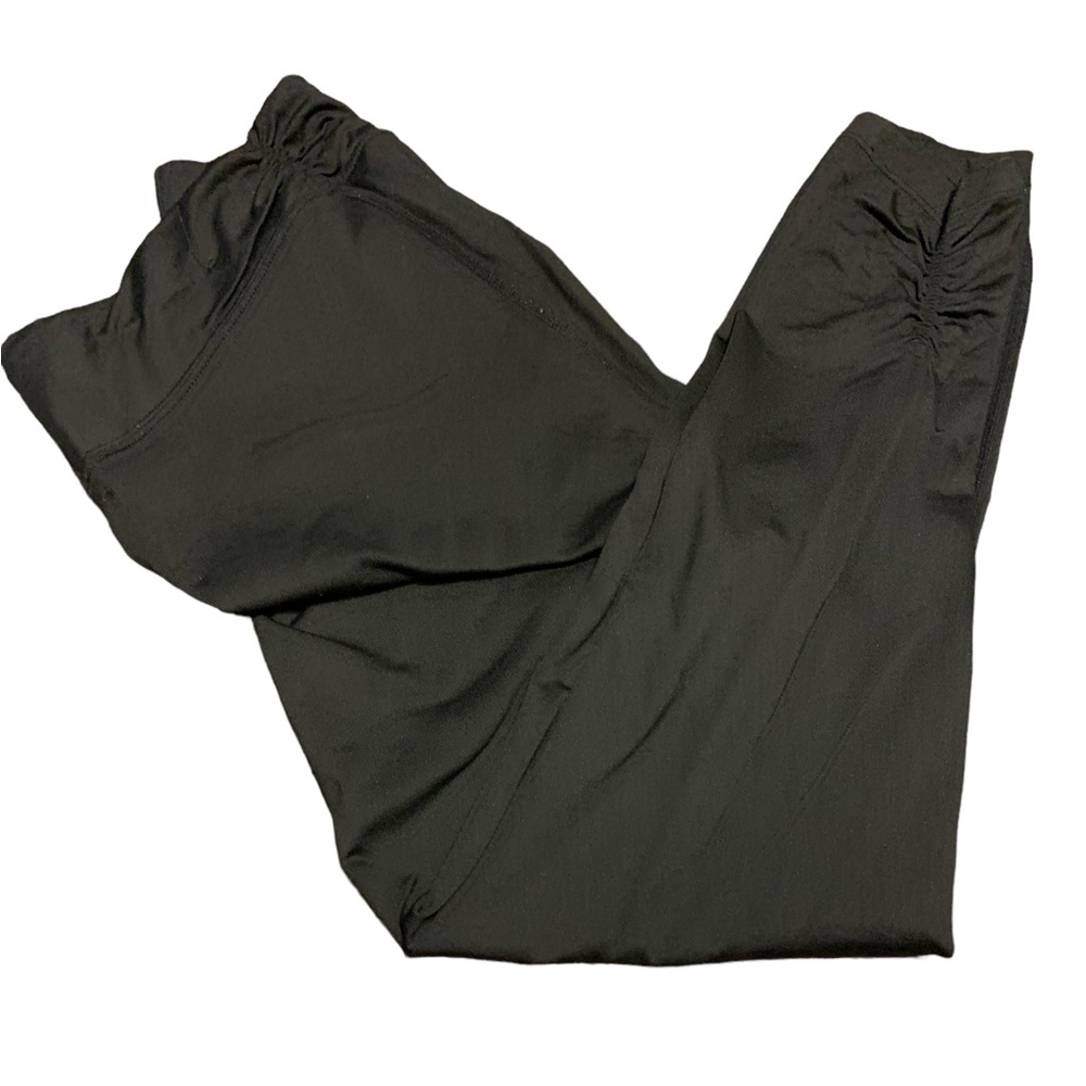 2 pair 1 Price!Calvin Klein Women's Leggings with Ruching on ankles and back.
